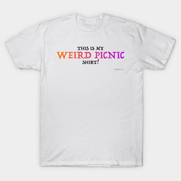 Weird Picnic Shirt - Light T-Shirt by Tipsy Pod